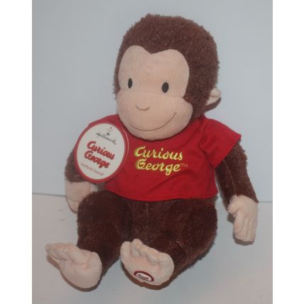 Hallmark Talking Curious George Plush with Tag