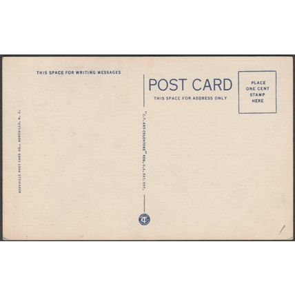A Florida Memory, The Singing Tower, 1933 - Asheville Post Card Co Postcard