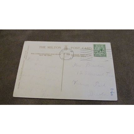 1917 fr Milton Postcard -Departure of Empress - Admiralty Pier, Dover Kent