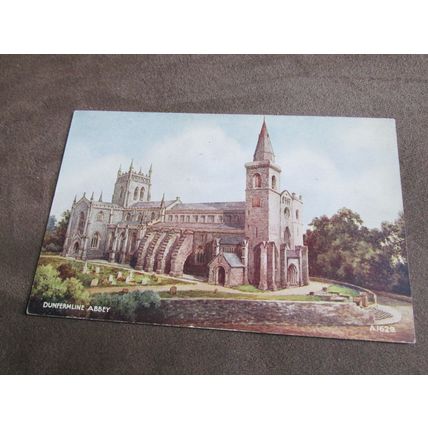Valentines Postcard - Dunfermline Abbey - Artist BFC Parr / A1629
