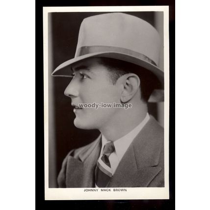 b1696 - Film Actor - Johnny Mack Brown - Picturegoer No.398a - postcard