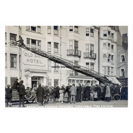 rp16548 - Fire Turntable Escape by Old Ship Hotel Brighton Sussex - print 6x4