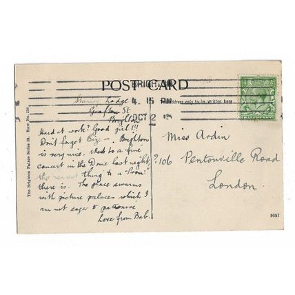 The Black Rock, Brighton, At Low Tide, Sussex, Postcard.