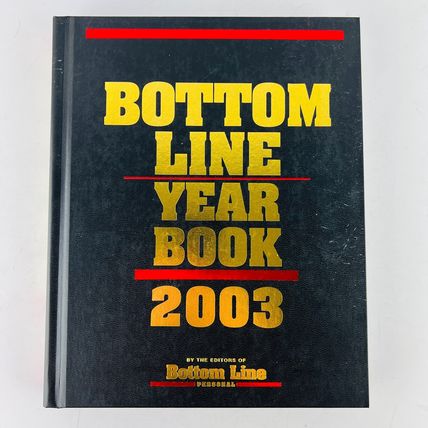 Bottom Line Year Book 2003 Hardcover