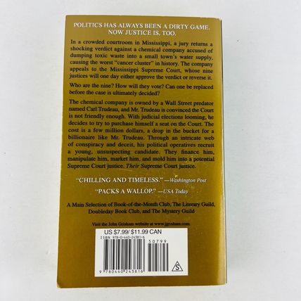 John Grisham - The Appeal Mass Market Paperback Book