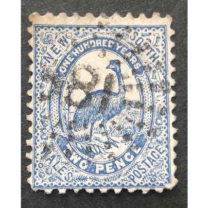 AUSTRALIAN STATES..-new south wales SG 254 USED 2d #4