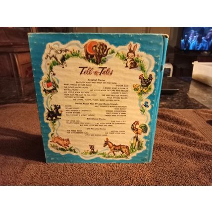 Tell-A-Tale Donald Duck's Lucky Day By Walt Disney Production 1951 Great Shape