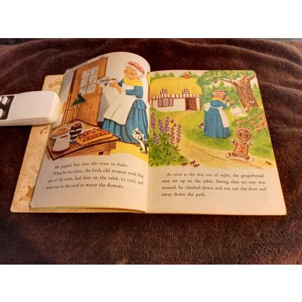 Little Golden Book The Gingerbread Man (F) 6th Edition By Nancy Nolte 1969