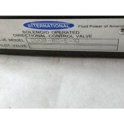 INTERNATIONAL DG08-8C-E-10,DG03-6C-115VAC72DN SOLENOID DIRECTIONAL VALVE,DK,AP