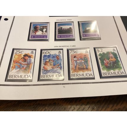 ICOLLECTZONE Bermuda 660-666, 685-688 XF NH (A500)