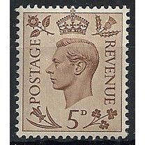 1937 SG469 5d Brown Unmounted Mint .. .