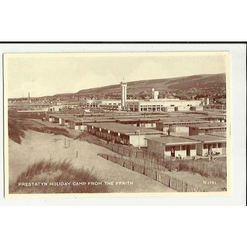 Wales PRESTATYN Holiday Camp Postcard by Valentine (W.1781)