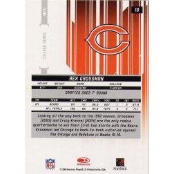 2005 Leaf Rookies & Stars Football Rex Grossman