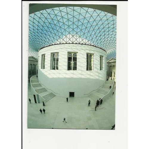 LONDON British Museum Great Court Postcard