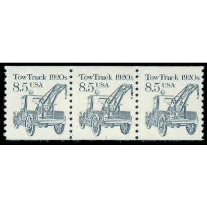 2129 8.5c Tow Truck Fine MNH Dry Gum PNC 1/3 R0578