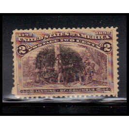Used 231 2c Landing of Columbus Fine K1243