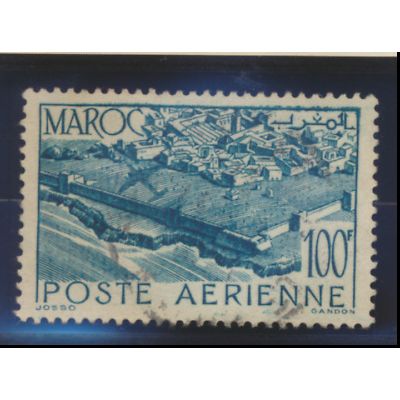 French Morocco Stamp Scott #C37, Used