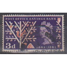 GB 1961 Post Office Savings 3d used SG624
