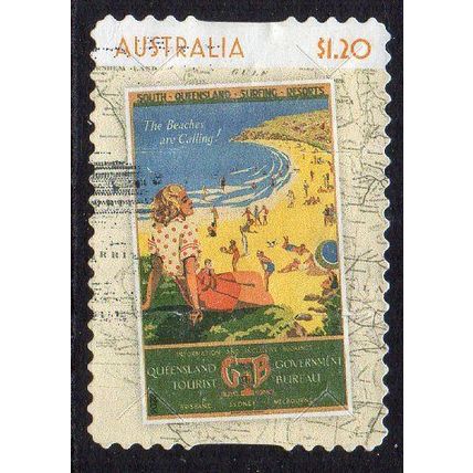 Australia 2023 Travel Posters - South Queensland $1.20 s/a Used