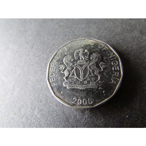 2006 FEDERAL REPUBLIC OF NIGERIA FIFTY KOBO FREE POST. AAM