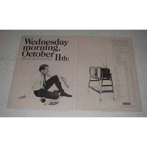 1967 Fairchild Semiconductor Ad - Wednesday Morning