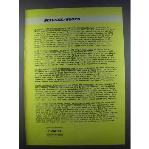 1981 Hughes Aircraft Ad - Serious Economic Implications