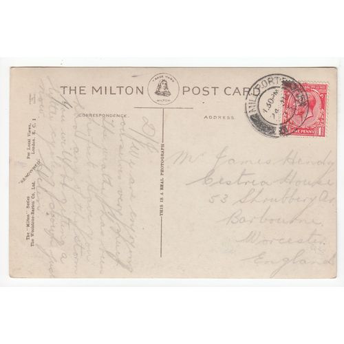 Millport from Farland Hill Isle of Cumbrae 1933 RP Postcard