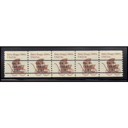 1902a 7.4c Baby Buggy Very Fine MNH Dry Gum PNC 2/5 X1456