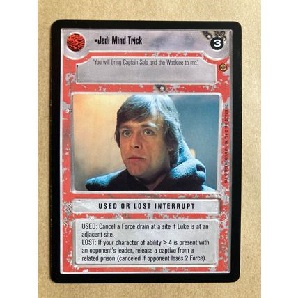 Star Wars CCG: Jabba's Palace Limited # Jedi Mind Trick (A) light 1998 decipher