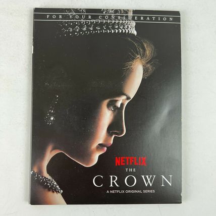 The Crown Season 1 DVD 4 Disc For Your Consideration FYC PROMO Screener Netflix
