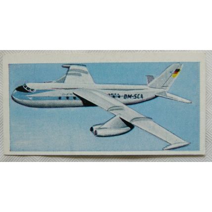 1962 Lyons Tea card Wings Across the World No. 12 Dresden 152