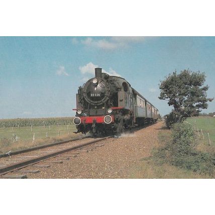 Dusseldorf Grafenberg Stoomtrein 80036 German Steam Train Postcard