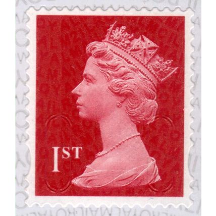 GB 2021 QE2 1st Brt Scarlet Machin Code Booklet stamp (MCIL) SG U3027 Umm (A1379