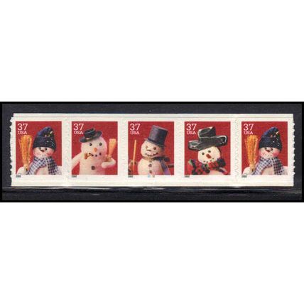 3680-3683 37c Snowmen Very Fine MNH PNC G1112/5 PA4378