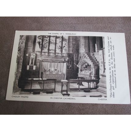 Chidley Photo Postcard - In Chester Cathedral