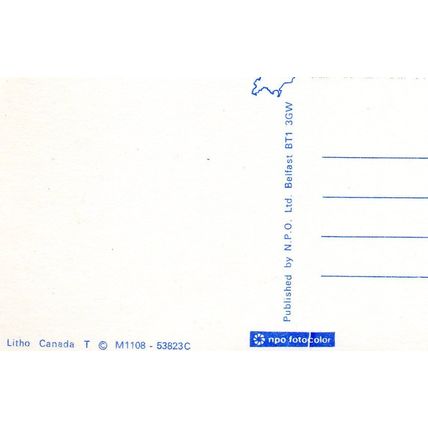 Electric Tram - Douglas - Isle of Man Postcard Manx Electric Railway