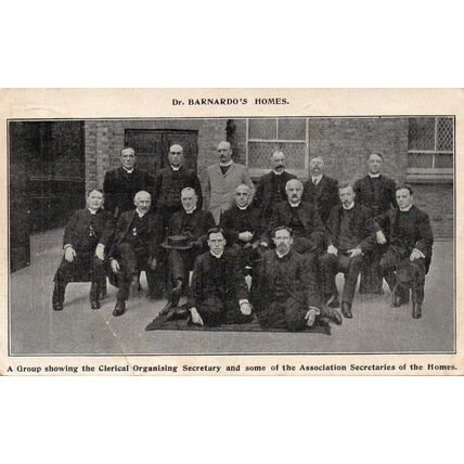 Dr Barnardos Homes, Association Secretaries of the Homes Postcard (SH260S)