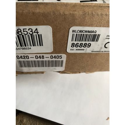 NEW BANNER WLC60CW640AQ HEAVY DUTY INDUSTRIAL LED LIGHT 86889,AC