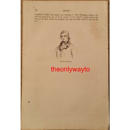 Abernethy, Portrait, London, Book Illustration (Print), 1842