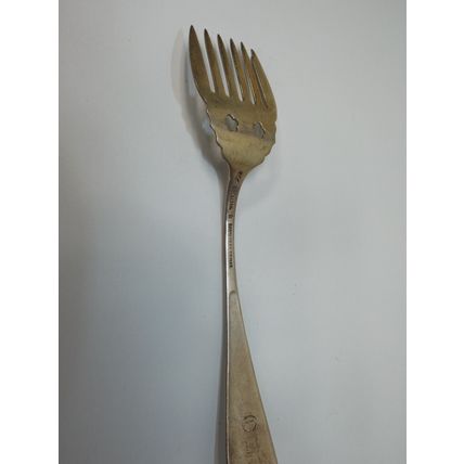 Antique Frank Whiting 5 3/4" Sterling Anchovy Sardine Serving Fork Olivia 1887