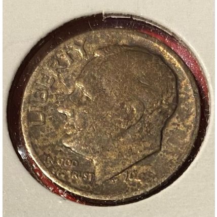1948 D Roosevelt Dime Good 90% Silver US Coin