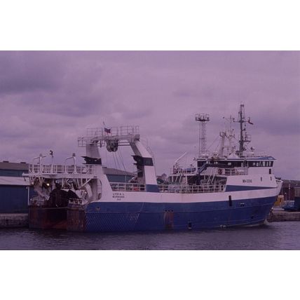 SQ2181 - Russian Fishing Trawler - Lydia L - photograph 6x4