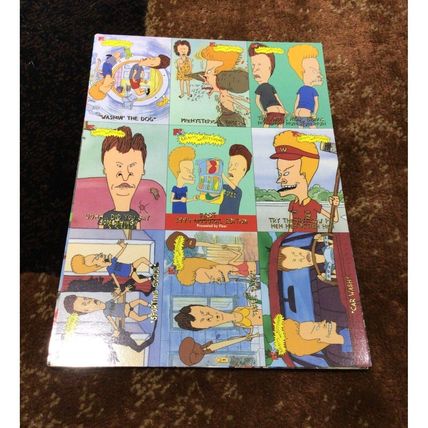 LOT of 5 Uncut Non-Sport Sheets Assorted from 1994-95 Marvel, Beavis & ButtHead