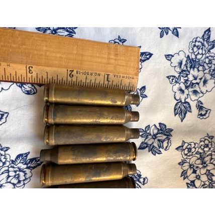 Winchester 264 Mag Spent Bullet Casings for Jewelry DIY Metal Pieces