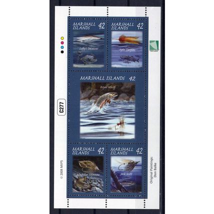 Marshall Islands Stamps 926 MNH Fly Fishing Fish ZAYIX 1024M0151