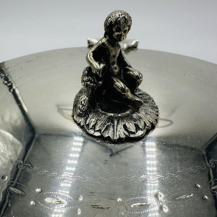 William Gallimore & Co Sheffield Cookie Box Antique Victorian Regency Pierced