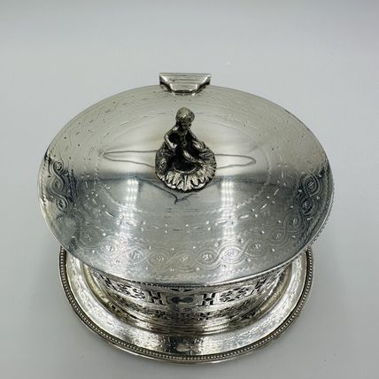 William Gallimore & Co Sheffield Cookie Box Antique Victorian Regency Pierced