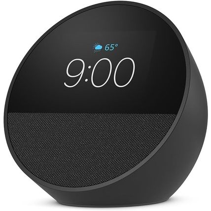 Amazon Echo Spot (Newest Model), Great for Nightstands, Offices and Kitchens, Sm