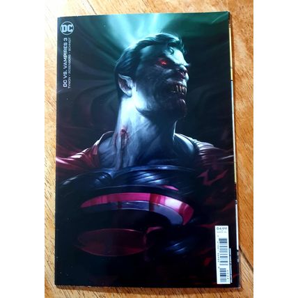 D. C. Vs Vampires Comic. Superman/Batman etc. February 2022.
