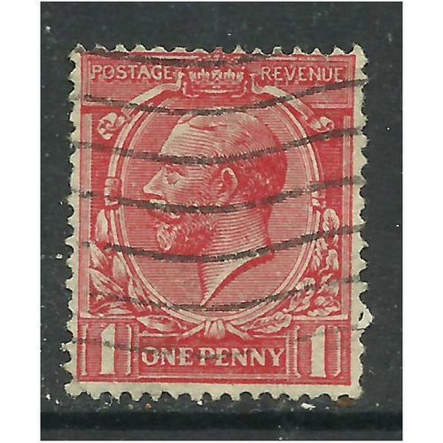 GB 1924 - 26 KGV 1d Scarlet Stamp Wmk 111 SG 419 (A512